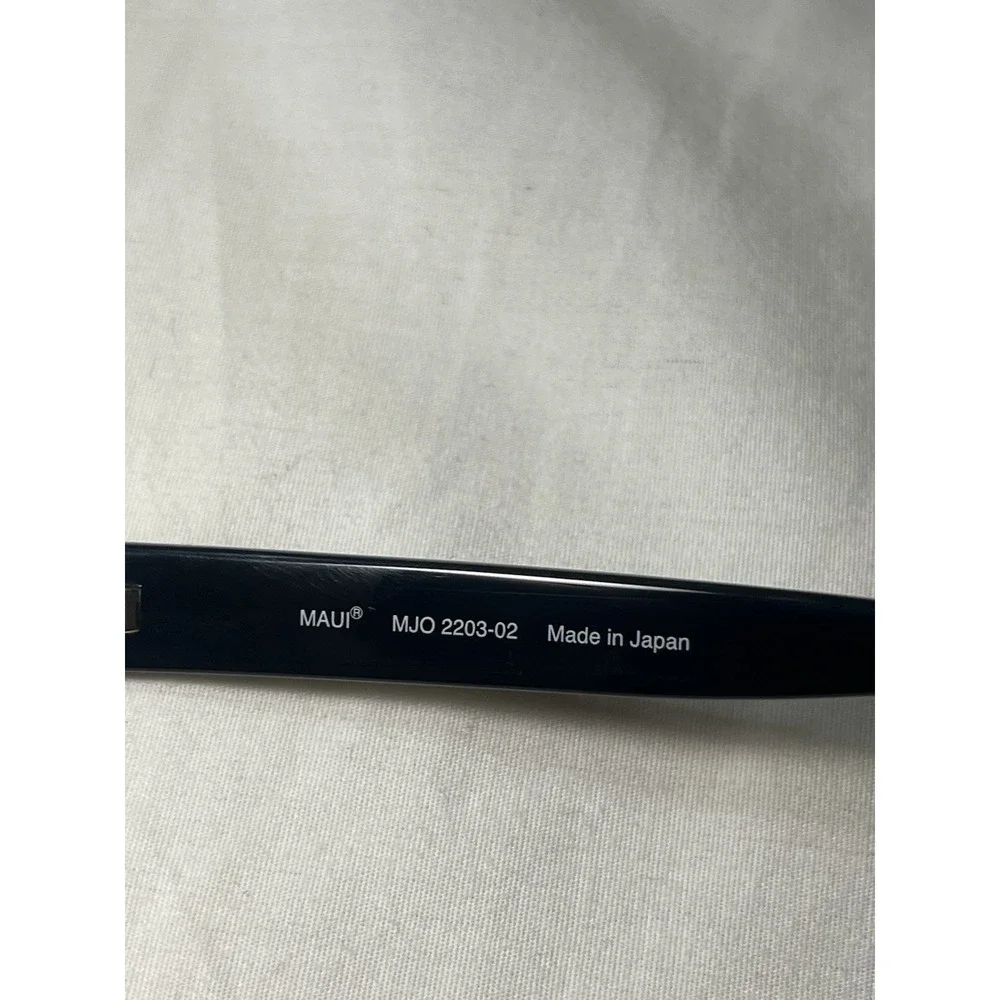 Maui Jim Eyeglasses Frames MJO2203 02 51-17-143 Black Full Rim XM68